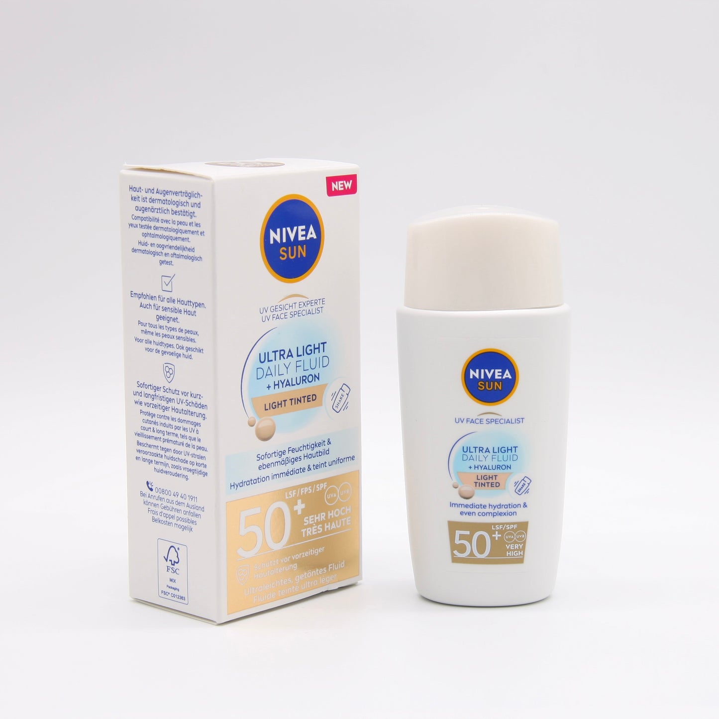 NIVEA SUN Getöntes UV-Fluid
