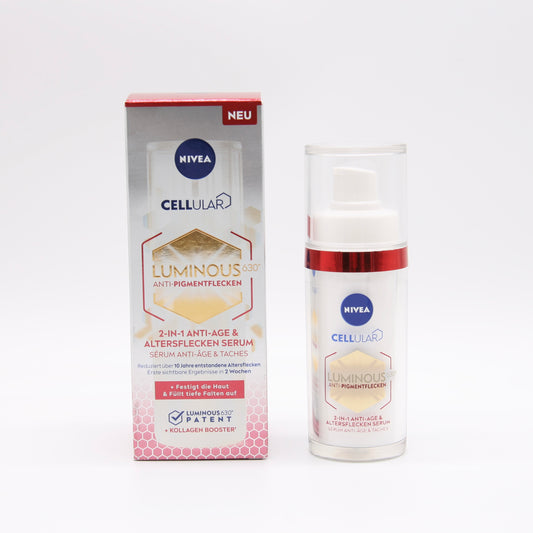 NIVEA Cellular Luminous 630 Anti-Pigmentflecken 2in1 Anti-Age Serum 30ml