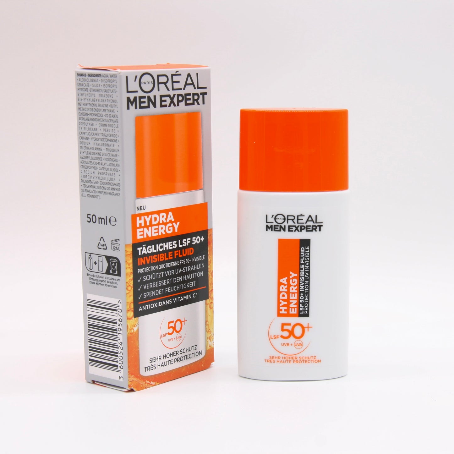 L’Oréal Men Expert Hydra Energy Invisible Fluid LSF 50+