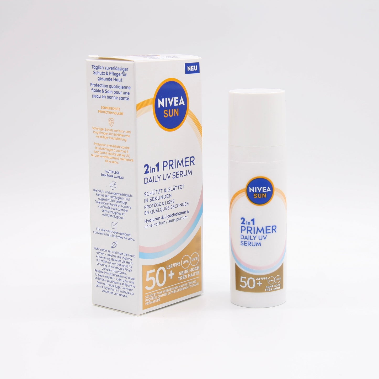 NIVEA SUN 2in1 Primer Daily UV Serum LSF 50+