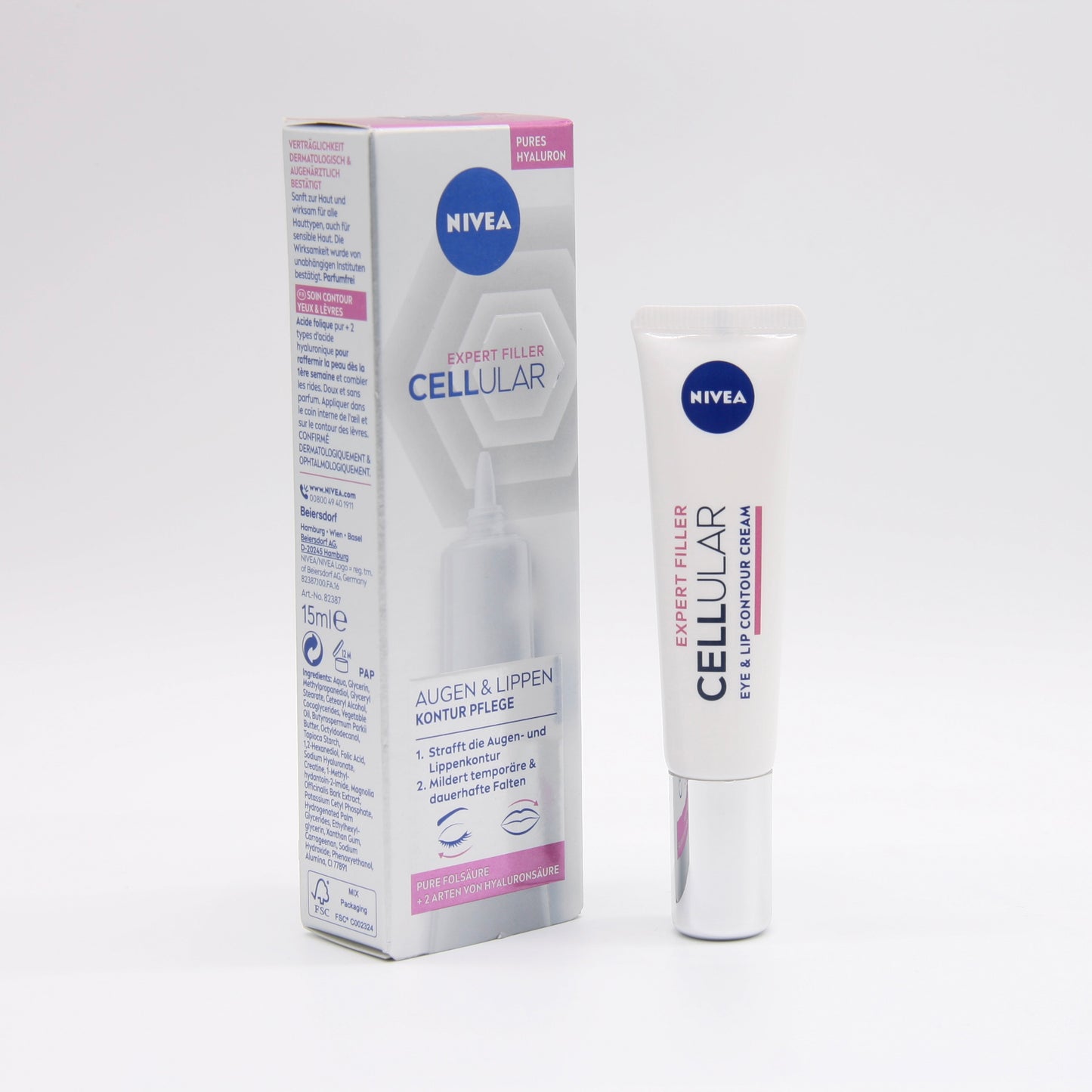 NIVEA Cellular Expert Filler Eye & Lip Contour Cream 15 ml