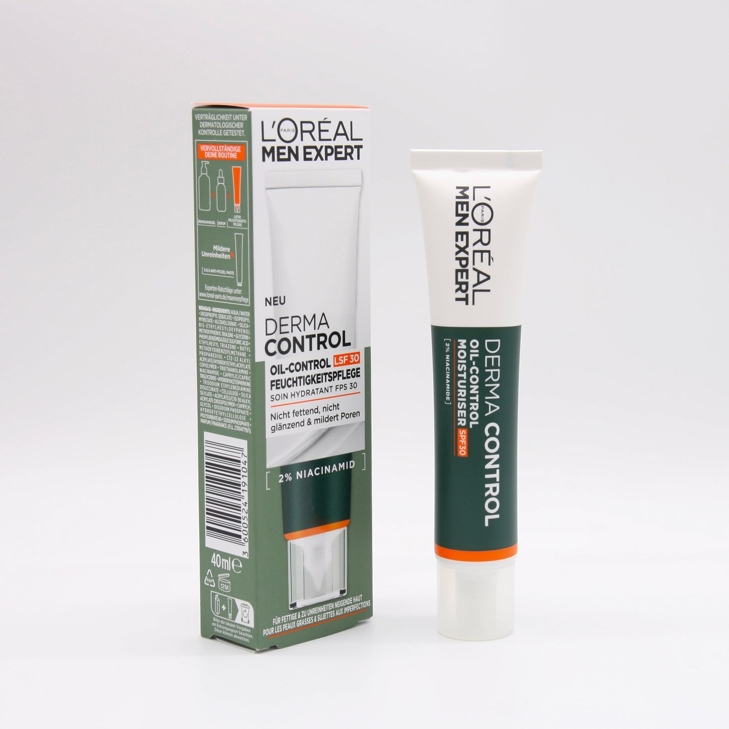 L’Oréal Men Expert Derma Control Feuchtigkeitspflege LSF 30 - 40ml