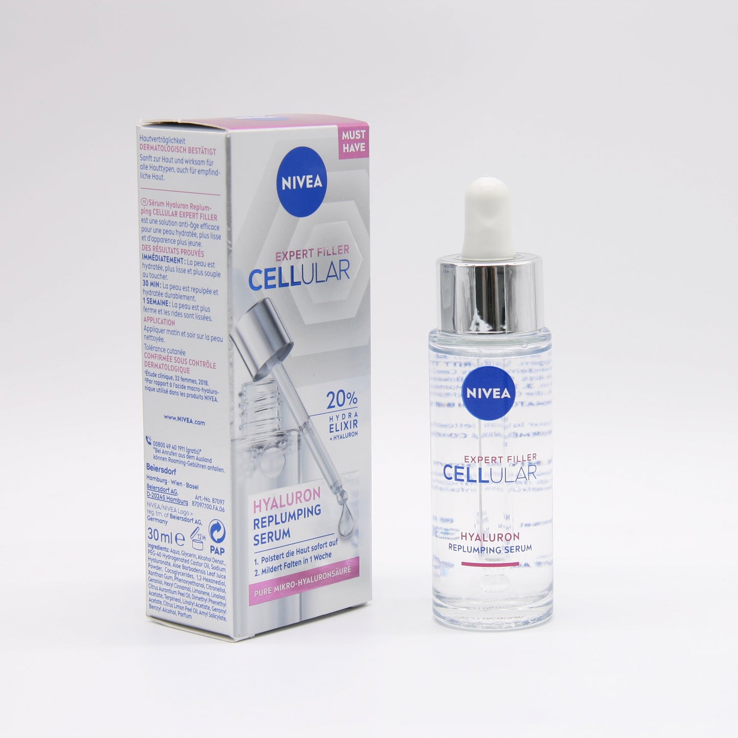 NIVEA Cellular Expert Filler Hyaluron Replumping Serum 30 ml