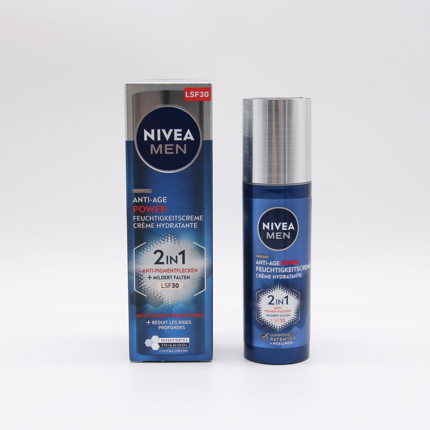 Nivea MEN Luminous Anti-Age Power 2in1 - 50 ml