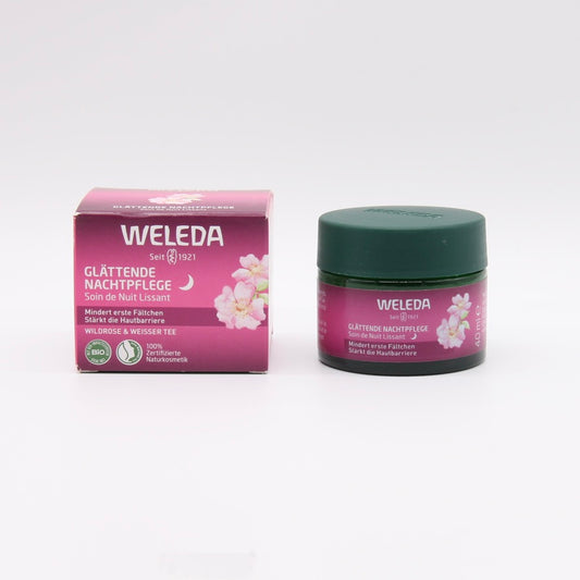 Weleda Glättende Nachtpflege Wildrose & Weißer Tee 40 ml