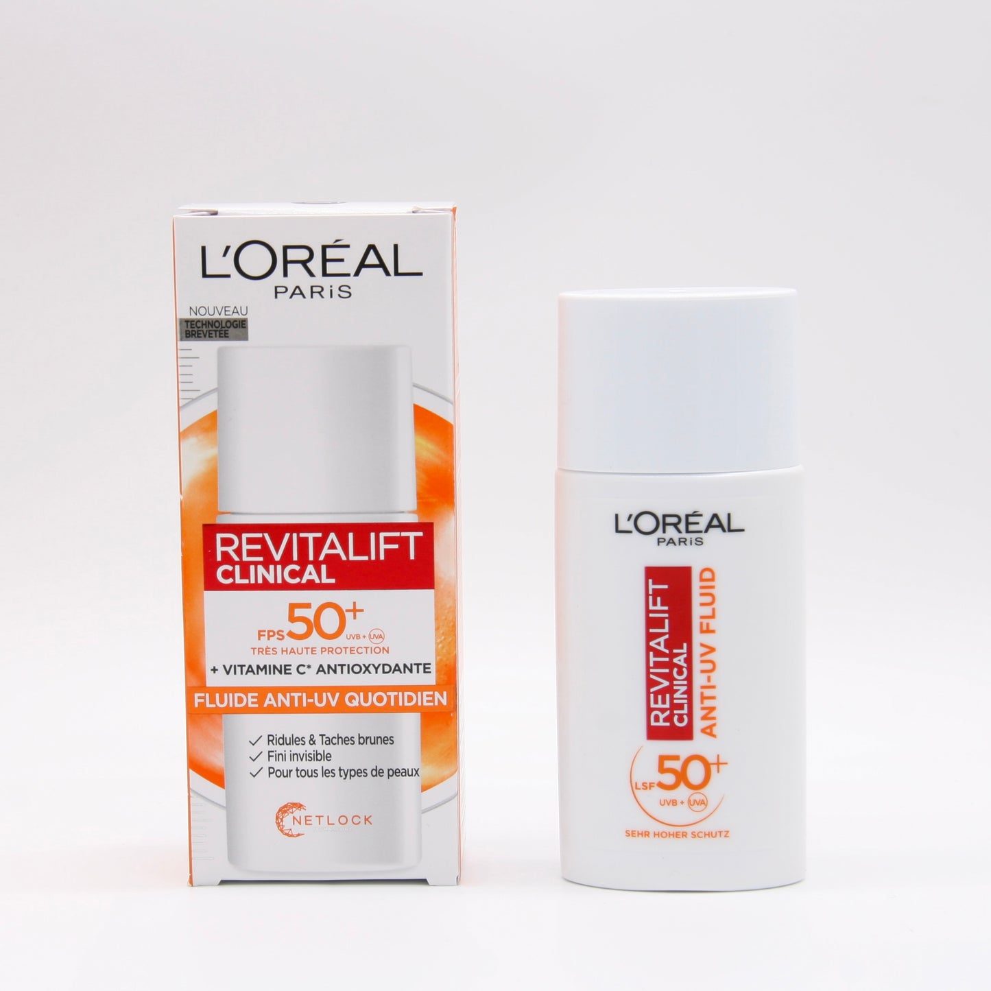 L’Oréal Paris Revitalift Clinical Anti-UV Fluid LSF 50+ - 50ml