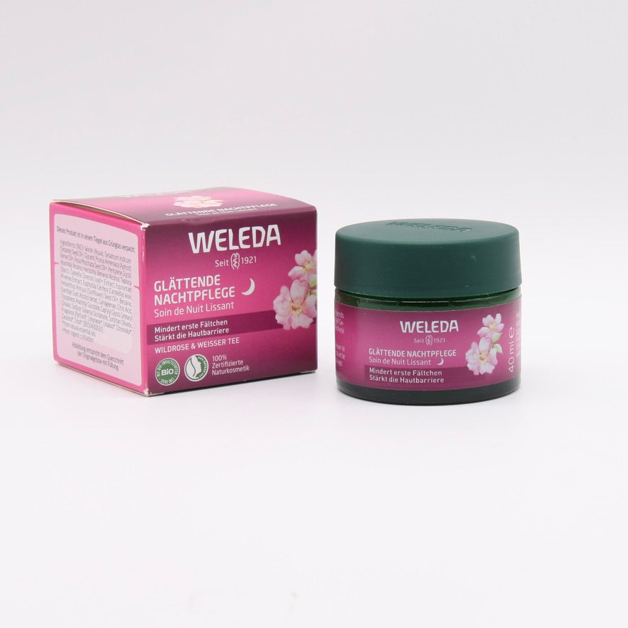 Weleda Glättende Nachtpflege Wildrose & Weißer Tee 40 ml