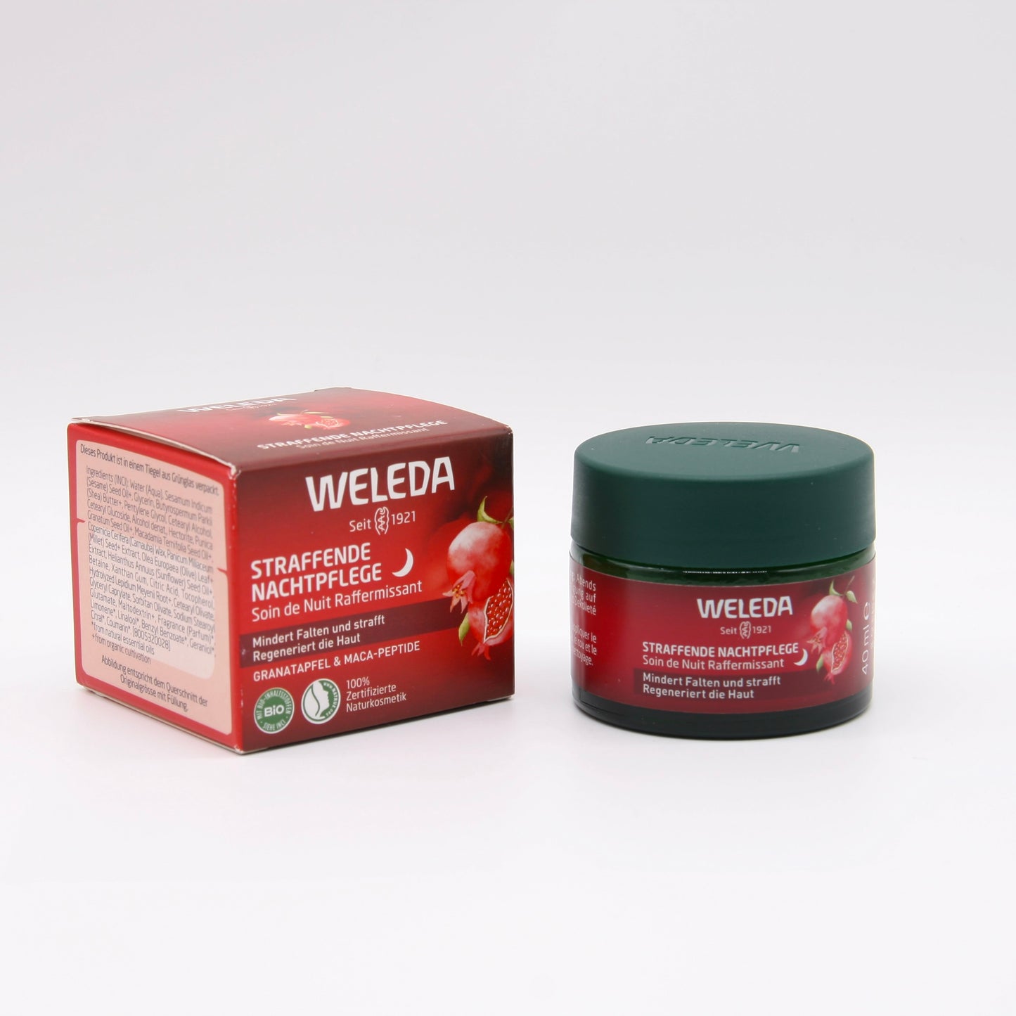 Weleda Straffende Nachtpflege mit Granatapfel & Maca-Peptiden